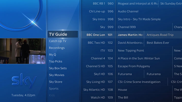 Sky Q Installation Cotswolds
